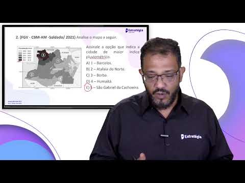 Reta Final PC AM - Pós-Edital: Geografia do Amazonas - Prof. Sergio Henrique