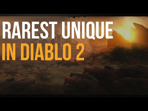 RAREST UNIQUE IN DIABLO 2