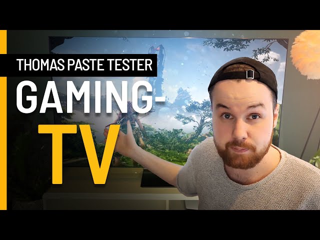 YouTube Video - Paste tester Q90T Gaming-TV