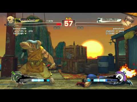 SSF4 AE PC - pokeshark (Guy) vs iceman3089 (Gouken) #2