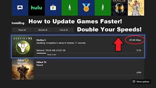 Xbox One - How to Update your Games Faster in 2022 [Increase and Double your Download Speed!]