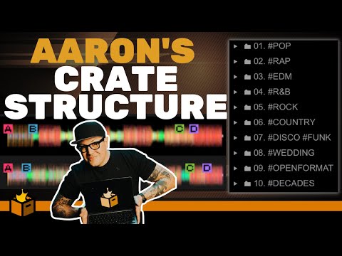 Aaron's DJ Crate Structure: Crate Hackers Co-Founder Tips+Tricks