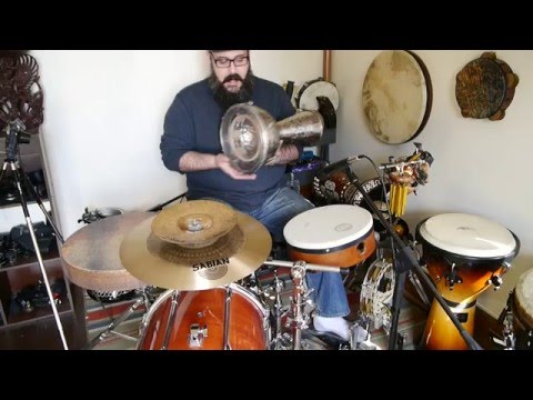 mid-east 10" jingle doumbek demo and review