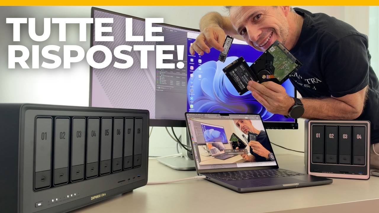 BASTA CLOUD e ABBONAMENTI! FATEVI UN NAS...si MA QUALE? Recensione UGREEN NAS DXP8800 Ultra