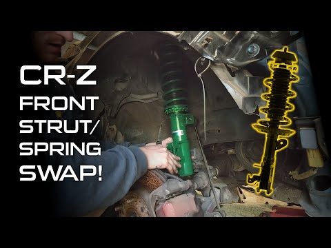 How To Replace Front Struts on a Honda CR-Z