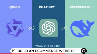 Chat GPT vs Deepseek vs Qwen Ai - Building Websites