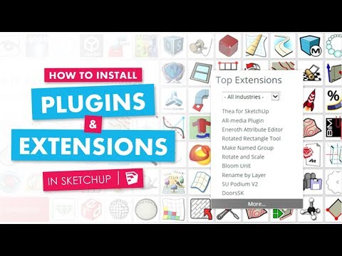 comment installer plugin sketchup