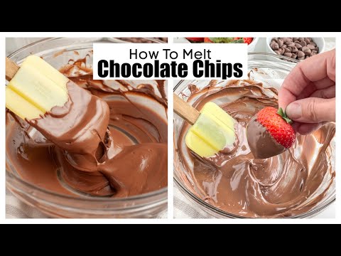 How To Melt Chocolate Chips 3 Ways