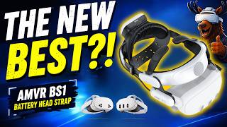 The Best Head Strap for Meta Quest? | AMVR BS1 Battery Head Strap Review for Meta Quest 3 & 3s