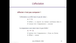 Séance 4: Unité d&#39;Enseignement: Programmation Pour les Sciences (Langage Python)