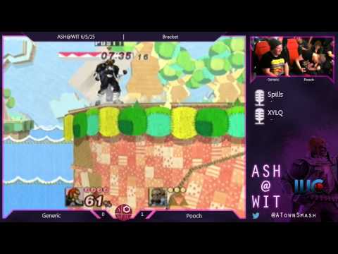PM Bracket ASH@WIT 6/5/15 - Generic (Ganon) vs Pooch (Samus, Ganon)