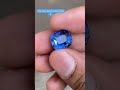 Natural Blue Sapphire from Sri Lanka. 10 carat. GRS certified.