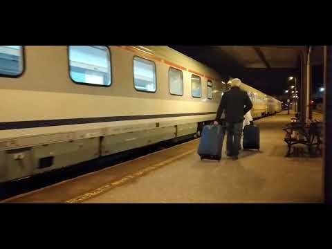 Szkuner do Wrocławia na stacji Białogard.