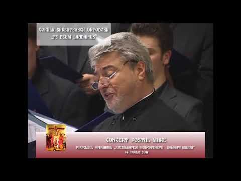 TE DEUM LAUDAMUS - Acestea zice Domnul, Sabin Dragoi   Armonizarea ID. Chirescu