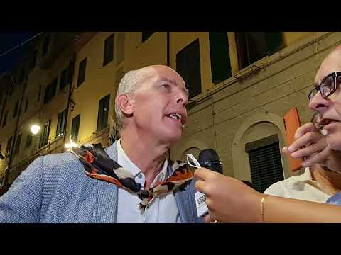 Il priore della Lupa Carlo Piperno dopo la vittoria