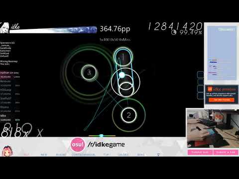 [8.11⭐Live] idke | tokiwa yuu - shounen ripples [AR9.5] 99.49% 1762/1921x | Snipe Cookiezi {#1💖2❌}