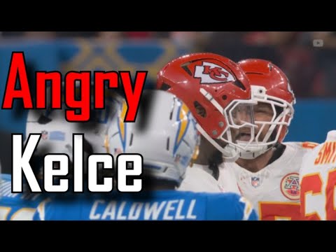 Travis Kelce headbutts a teammate, then drawls a penalty | Kansas City Chiefs V Los Angeles Chargers