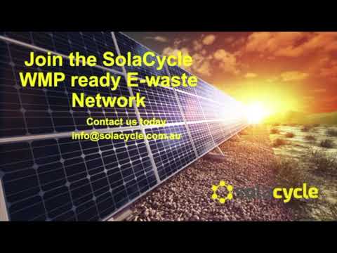 Solar Panel Recycling Network