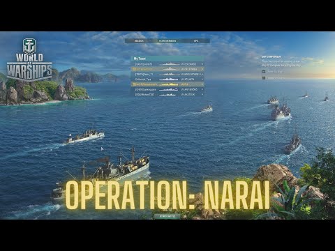 World of Warships - Operations: Narai