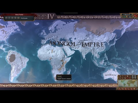 Eu4 horde WC timeline - Oirat / Yuan / Mongol Empire
