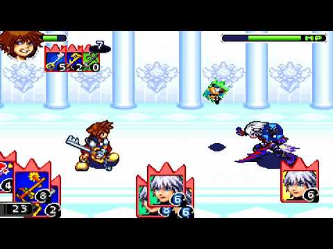 Kingdom Hearts Chain of memories gba vs Riku Replica 2