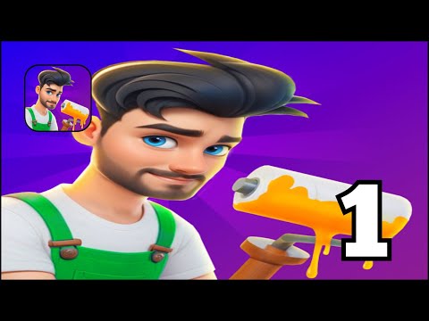 Renovation Day: House Makeover - Gameplay Walkthrough Part 1 - Android Gameplay