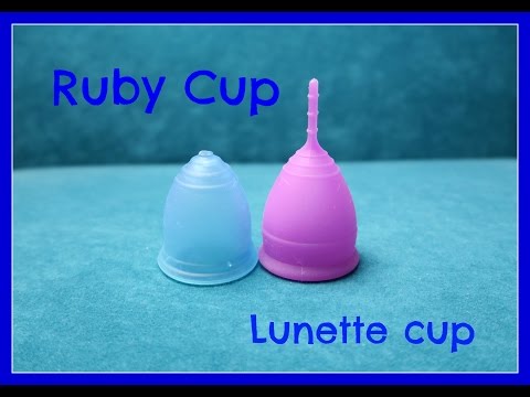 Ruby cup small vs Lunette model 1