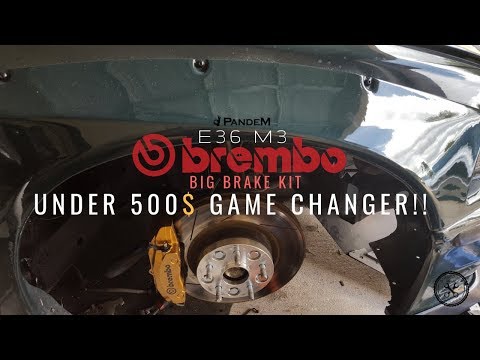 E36 M3 Rocket Bunny - Cheapest Big Brake kit (Brembo 911)