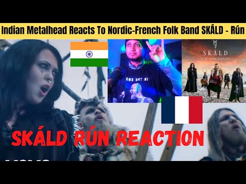 SKÁLD - Rún Reaction |  French Nordic Folk Band | Indian Metalhead Reacts | SKÁLD Reaction