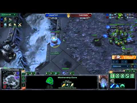 Starcraft 2: Heart of the Swarm - The Three G's #2 (SaSe v TLO)
