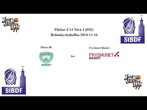 Skuru IK (F02) hos Fryshuset - 2014-11-16