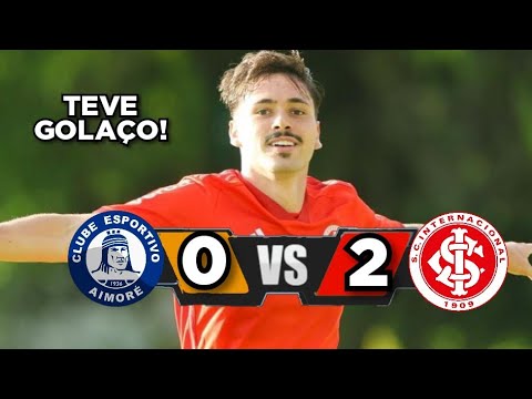 Aimore 0 x 2 Internacional- Melhores Momentos - Gaúchão 2023
