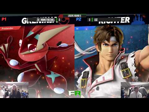 Final Round 2019 - ZB| NameFireBall(Greninja) VS LDZ(Richter)- L. Round 6