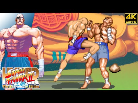 Hyper Street Fighter II - Sagat (S) (Arcade / 2003) 4K 60FPS