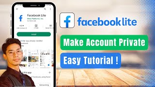 How to Private Account in Facebook Lite !