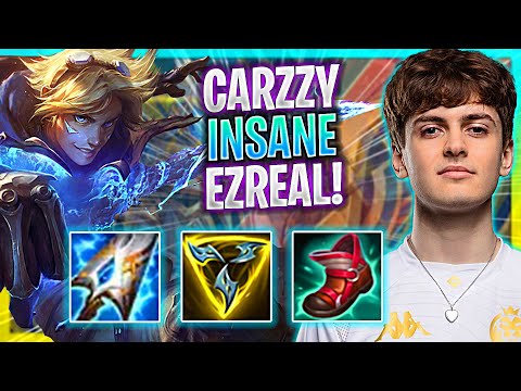 CARZZY IS INSANE WITH EZREAL IN PRESEASON 2023! | Carzzy Plays Ezreal ADC vs Kai'sa! |