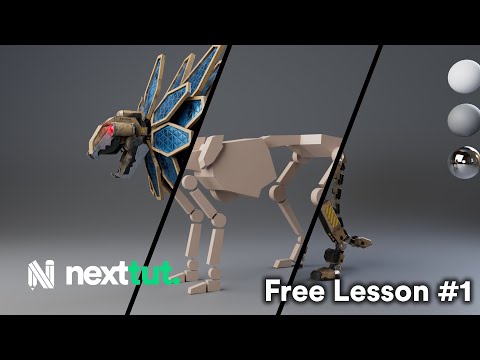 Mechanical Animal Creation Maya Modelling Tutorial Free Video 1