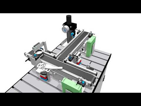 3d video simulation of the MPS Separating station