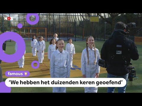 Achter de schermen bij de Koningsspelen-videoclip