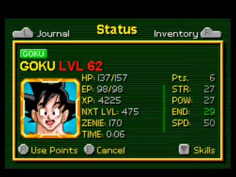 Dragon Ball Z buu's Fury part 1 walkthrough