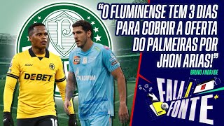 ARIAS MAIS PERTO DO PALMEIRAS, ZENIT FAZ NOVELA POR NINO E FACUNDO TORRES VOLTA À MLS | FALA A FONTE