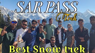 Download Lagu SAR PASS Trek -Full Information | Best Snow trek | #sarpass Thumbnail