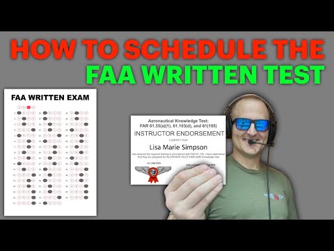 How to Schedule your FAA Written Exam (Step by Step)