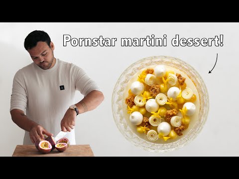 Making a Pornstar Martini dessert! Cocktail desserts | 8 delicious recipes!