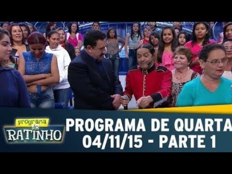 Programa Do Ratinho - Quarta | Programa Do Ratinho - (04/11/2015) - Parte 01