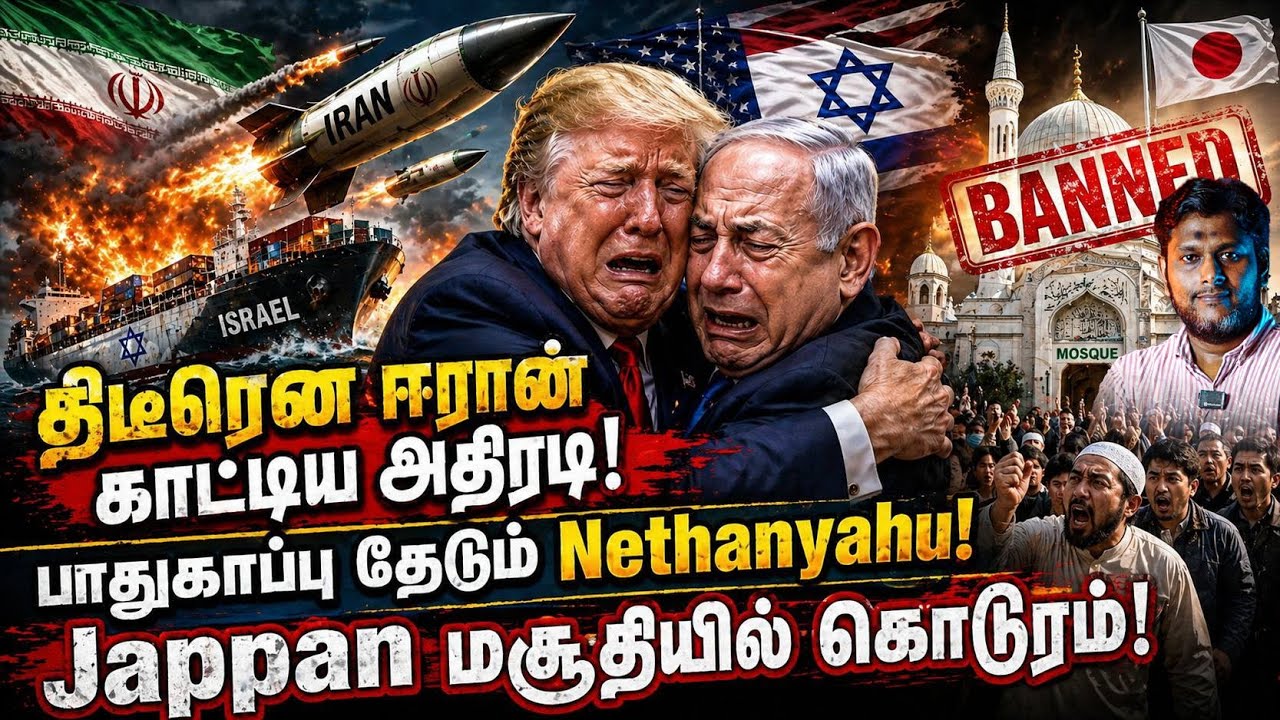 🔥 திடீரென ஈரான் அதிரடி!😨 பாதுகாப்பு தேடும் Benjamin Netanyahu🚨 