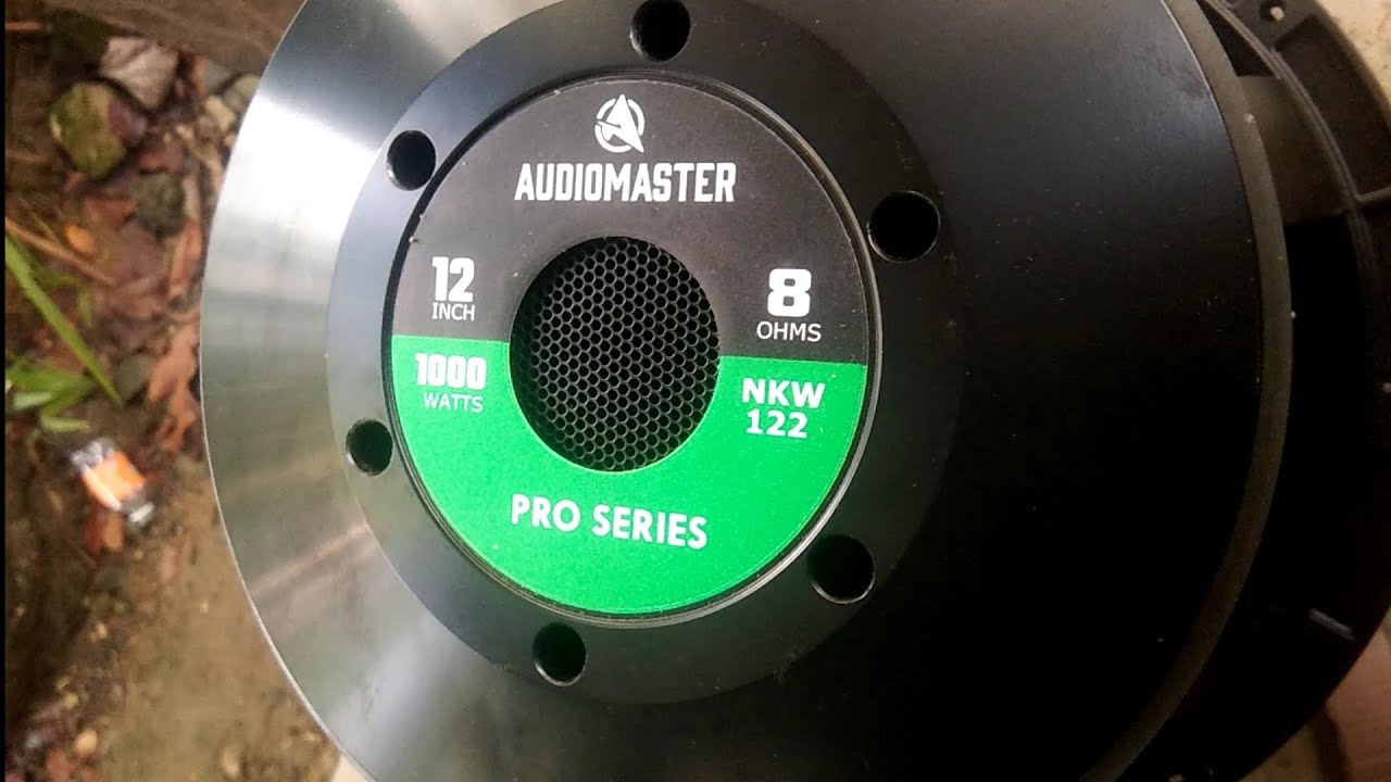 AUDIOMASTER NKW-122 unboxing and quick review