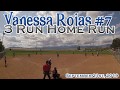 Vanessa 3 Run Home run