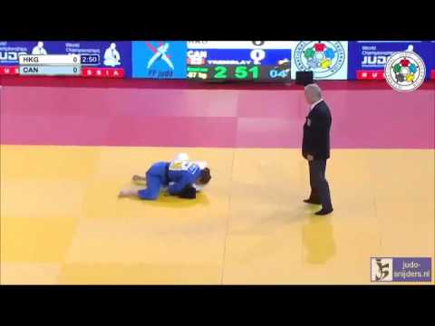 Judo 2014 Grand Slam Paris: Sum Leung (HKG) - Tremblay (CAN) [-57kg]