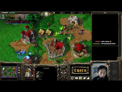 Focus (Orc) vs Deathnote (HU) - WarCraft 3 - WC2023